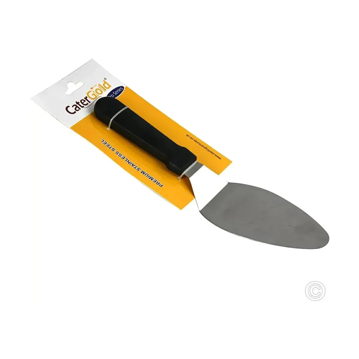 KRD Pro Stainless Steel Oval Cake Lifter 31cm