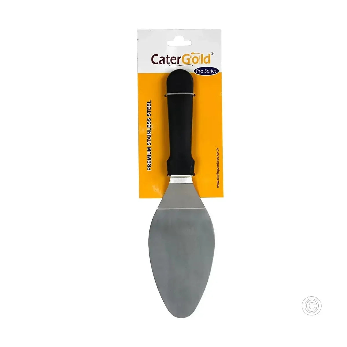 KRD Pro Stainless Steel Oval Cake Lifter 31cm