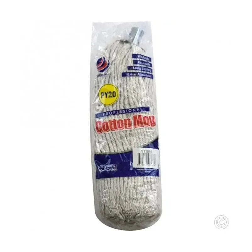 Super Jumbo Cotton Mop Head Metal 20PY